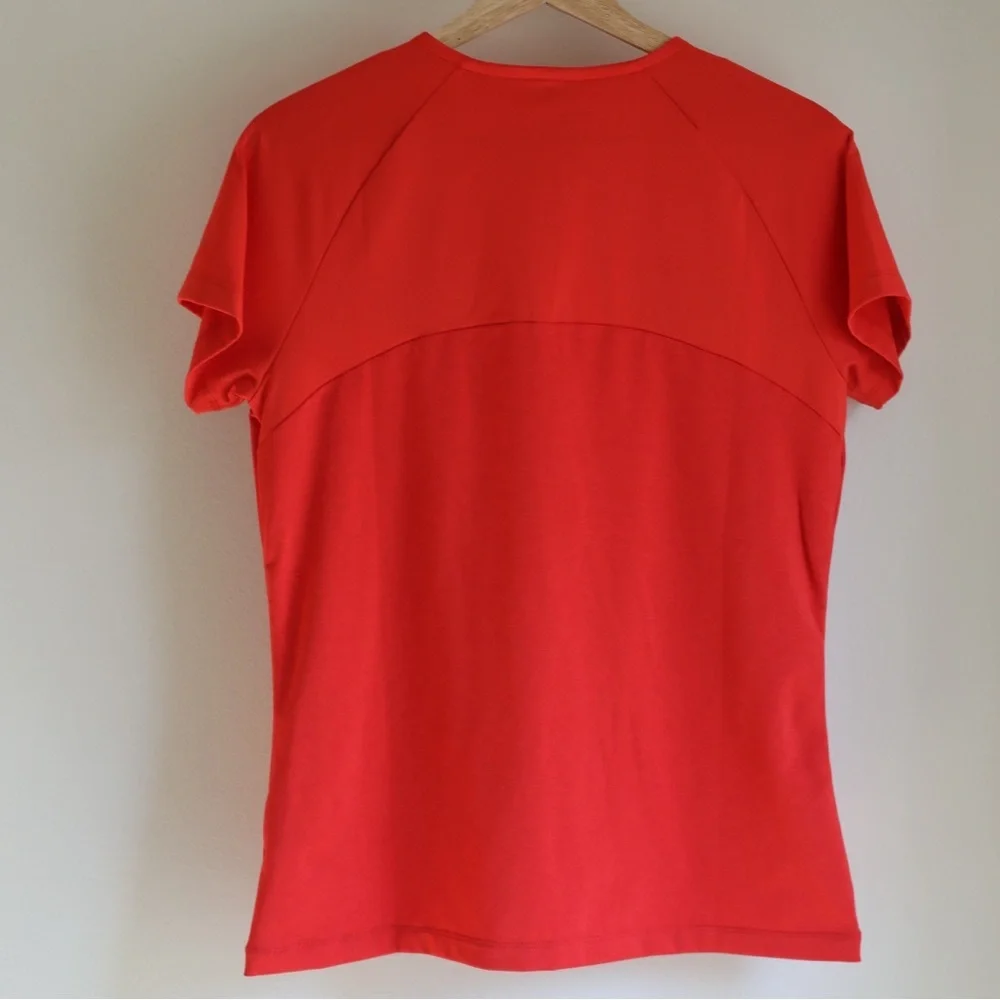 Nike Women's Vivid‎ Red Short Sleeve Top